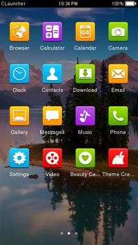Best Lake Theme C Launcher screenshot 2