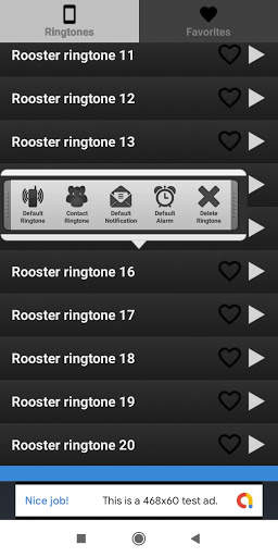 Rooster ringtones free screenshot 5