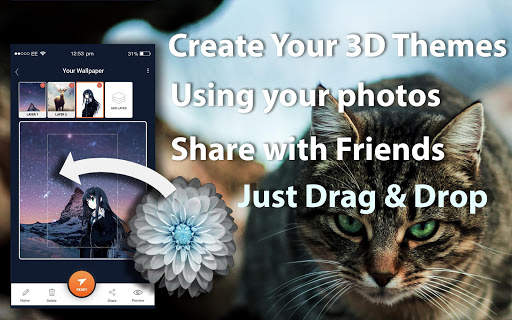 3D Wallpaper Parallax - 4D Backgrounds screenshot 9