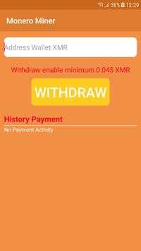 Monero Miner - Free XMR screenshot 2