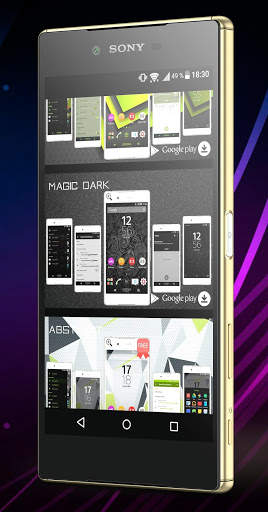 Theme Catalog X (Xperia Theme) screenshot 3
