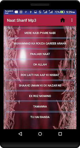 Urdu Naat Sharif Mp3 screenshot 3