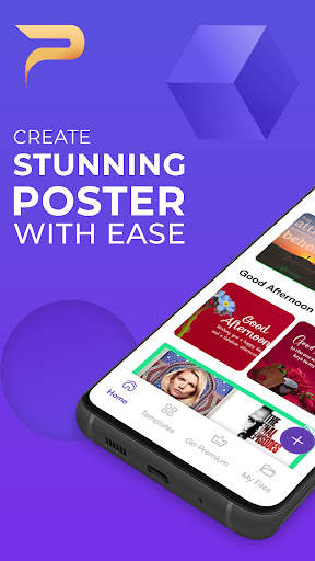 Pamflet & logo Pembuat Poster screenshot 1