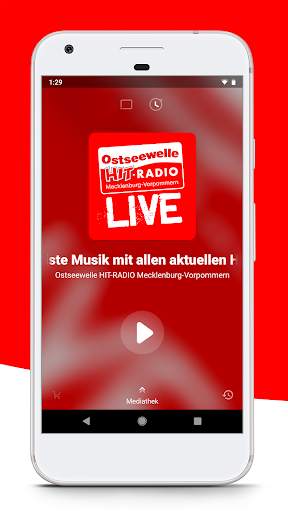 Ostseewelle HIT-RADIO M-V 1 تصوير الشاشة