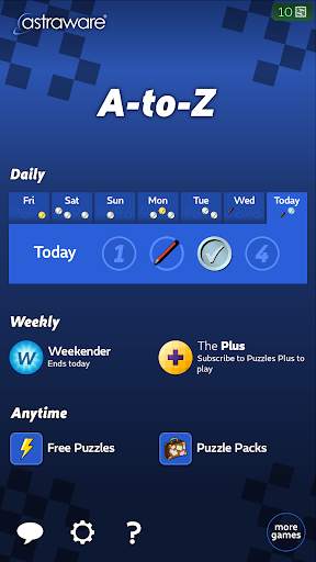 Astraware A-to-Z screenshot 3