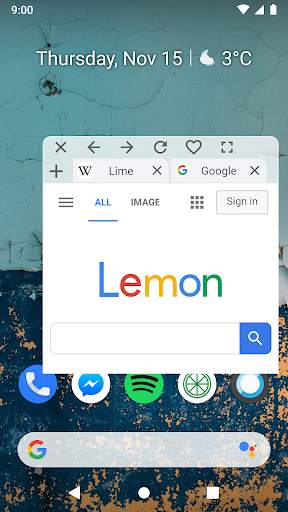 Lime browser screenshot 6