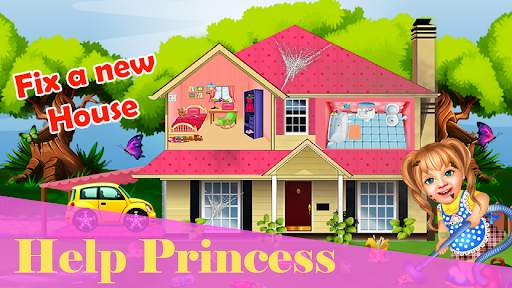 Princess Home Cleaning- Baby Girl House Clean Game screenshot 6