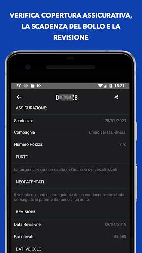 iTarga Calcolo Bollo RCA Furto screenshot 2
