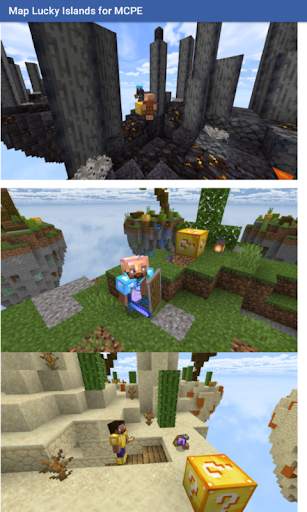 Lucky Islands (MapMinigamePvP) for Minecraft PE screenshot 3
