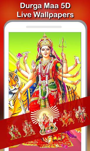 5D Maa Durga Live Wallpaper screenshot 3