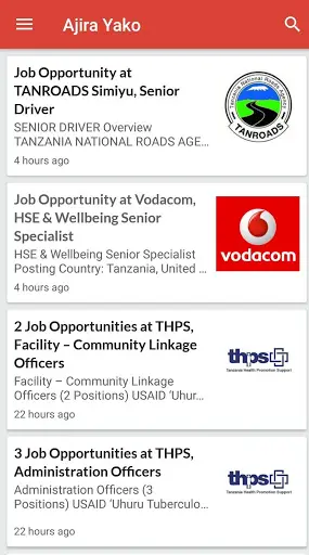 Ajira Yako screenshot 1