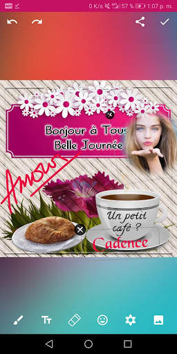 Carte de voeux photo! screenshot 7