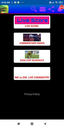 CRICKET SCORE & LIVE MATCH screenshot 2