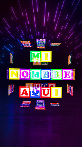 3D Mi Nombre Fondo Animado screenshot 7