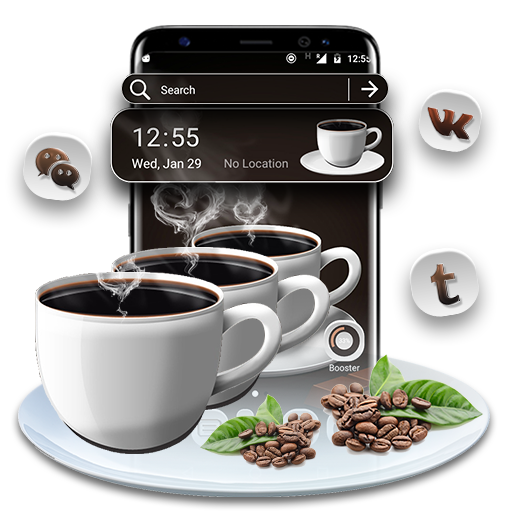 Black Tea Launcher Theme icon