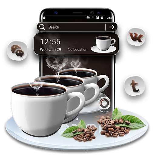 Black Tea Launcher Theme 1.0.1