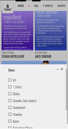 Turms Online Intelligent Apparel Shopping App screenshot 6