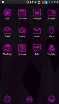 Next Launcher - PurpPink Theme screenshot 2