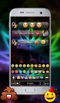 color weed Rasta GO Keyboard theme screenshot 3