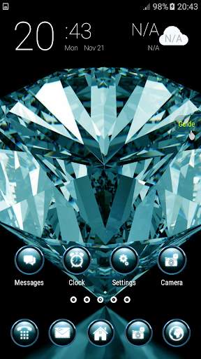 Diamonds Theme screenshot 3