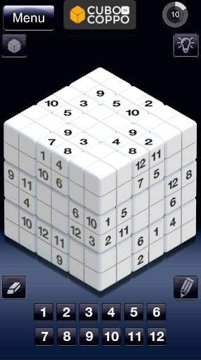 Coppo's Cube - Logic Game Sudoku 3D screenshot 1