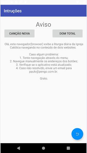 Navegador Liturgia Diária screenshot 7