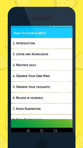 How To Control Mind screenshot 2