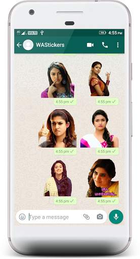 Tamil Actress Stickers 4 WhatsApp screenshot 7