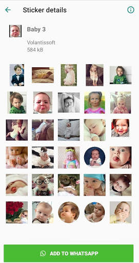 Baby Stickers for Whatsapp screenshot 4