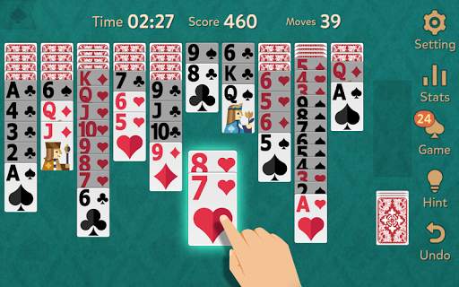 Spider Solitaire: Kingdom screenshot 1