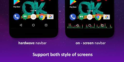 Music Visualizer on Navbar screenshot 1