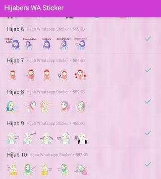 Sticker Hijabers For WA screenshot 2