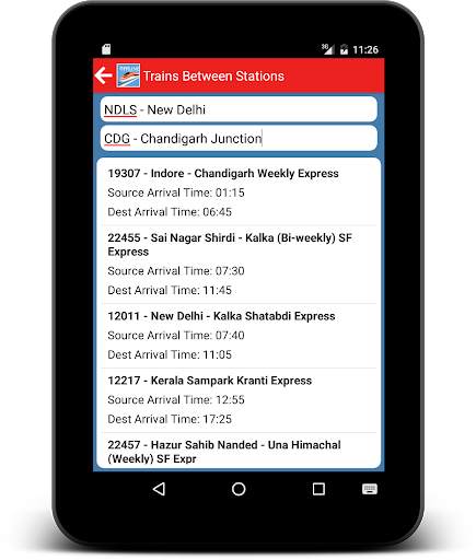 Indian Rail Offline Time Table screenshot 11