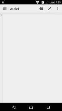 Notepad   for Android, text editor screenshot 1