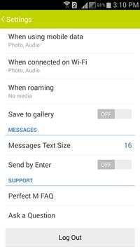Perfect Messenger screenshot 7