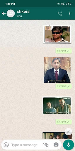 gaali meme Stickers - WAStickersApps screenshot 3