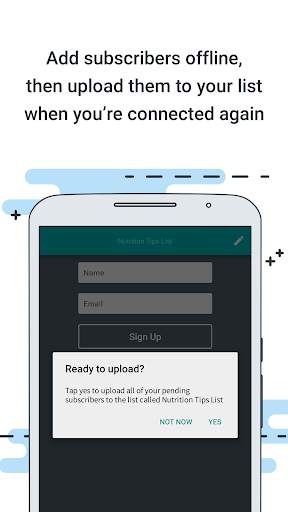 Atom - Subscriber sign-up app screenshot 3