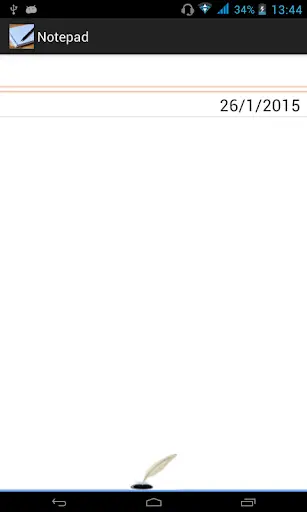 Notepad screenshot 1