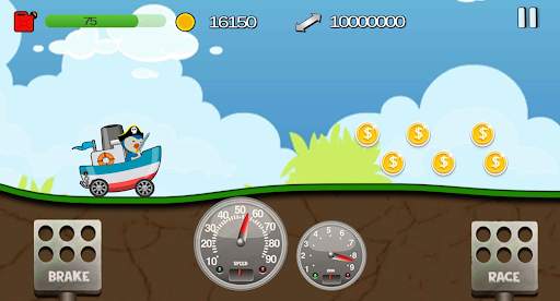Little Bus and Police Car Hill screenshot 1