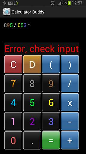Calculator Buddy скриншот 4