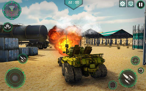 Tank Battle 3D-Army War Machines 2 تصوير الشاشة