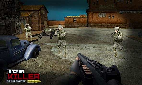 Sniper Killer 3d Gun Shooter screenshot 4
