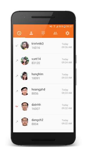 FCall vivu 5.x screenshot 2