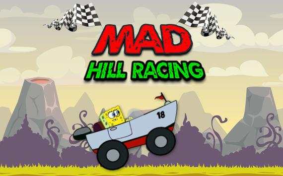 Sponge Hill Car Racing screenshot 1
