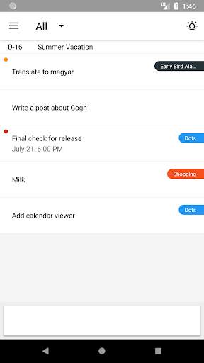 Dots - To Do List скриншот 1