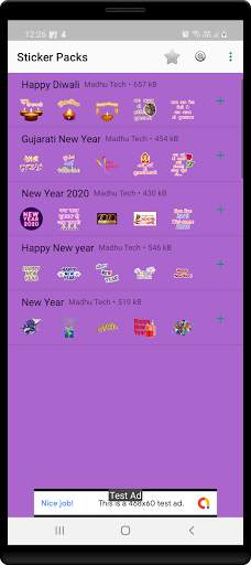 New Year Sticker for Whatsapp - WAStickerApps screenshot 2