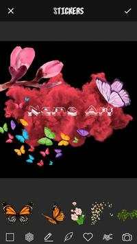 Name 3D Effect Smoke Art Trends screenshot 4