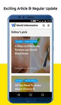 World Information screenshot 6