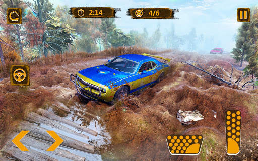 American Muscle Car Muddy Drive: Off Road screenshot 12