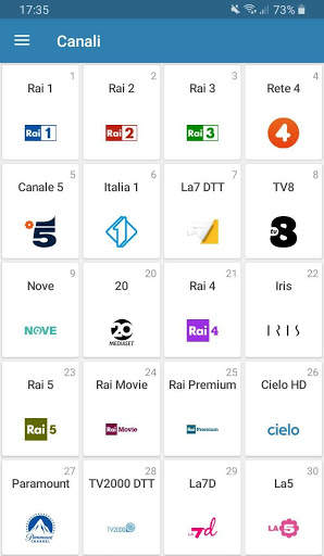 Oggi in TV - Guida TV screenshot 1